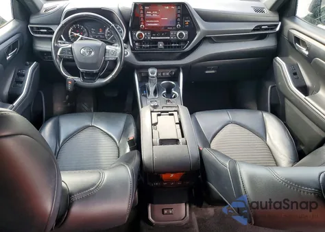 2021 Toyota Highlander Hybrid Limited from USA, damaged, VIN 5TDLZRBH6MS135903